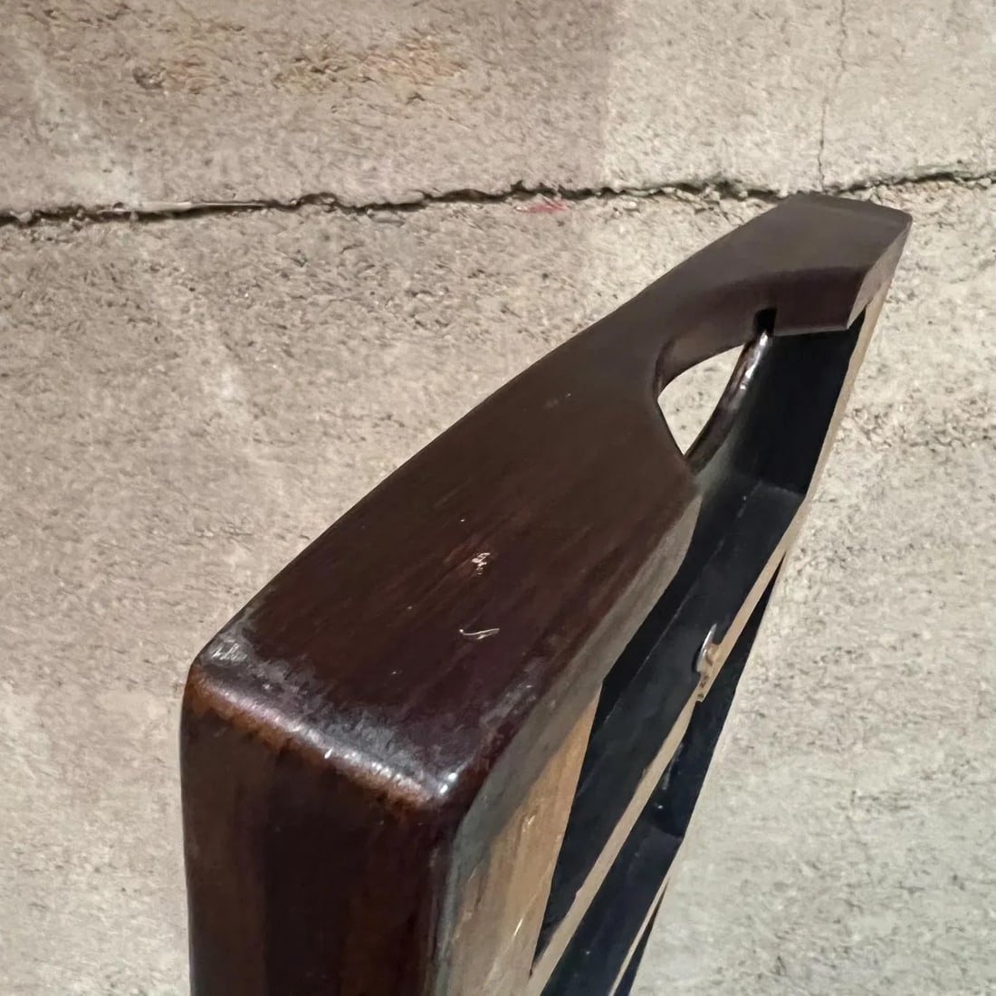 1970s Don Shoemaker for Señal Service Tray Exotic Wood - 8