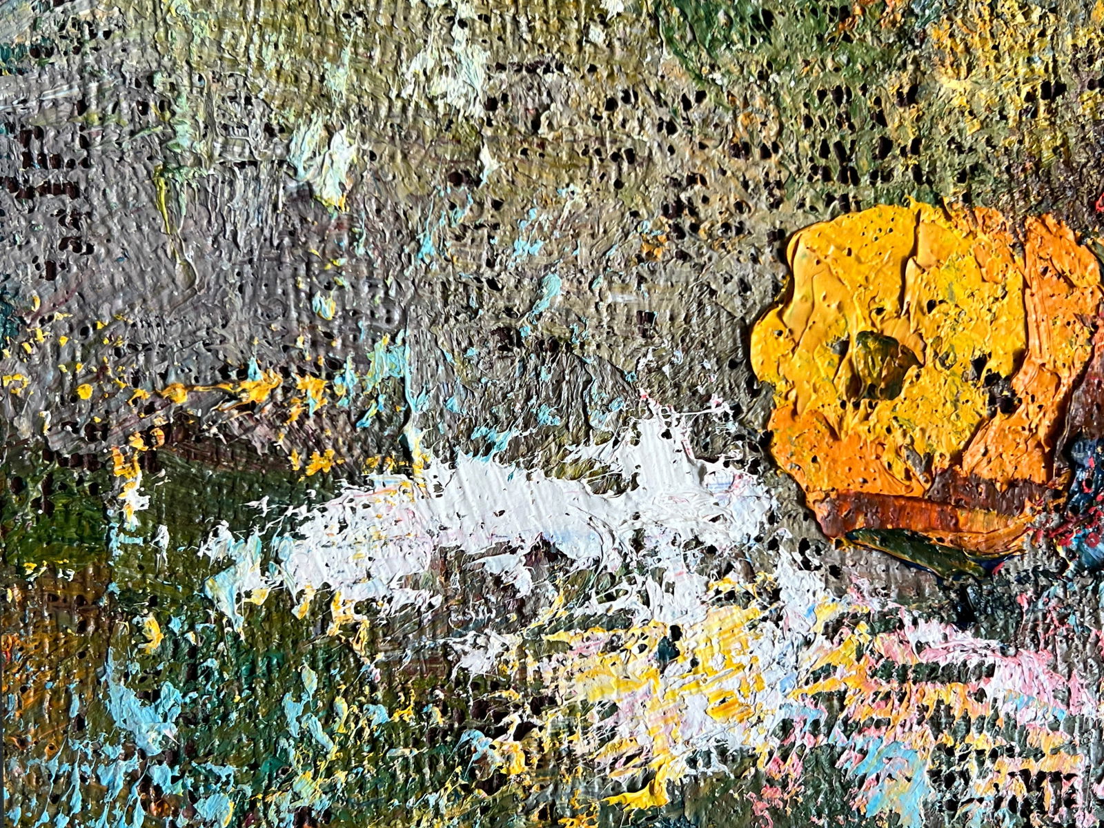 Oil painting with frame Apples K. Leonid - 6