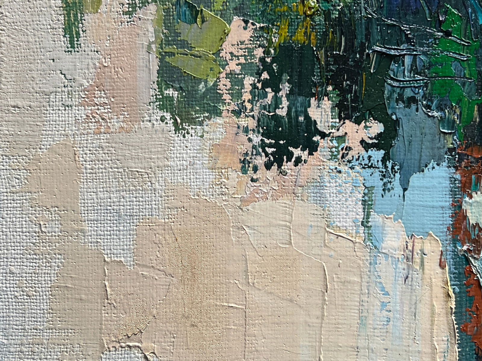 Oil painting with farme flowers K. Leonid - 4