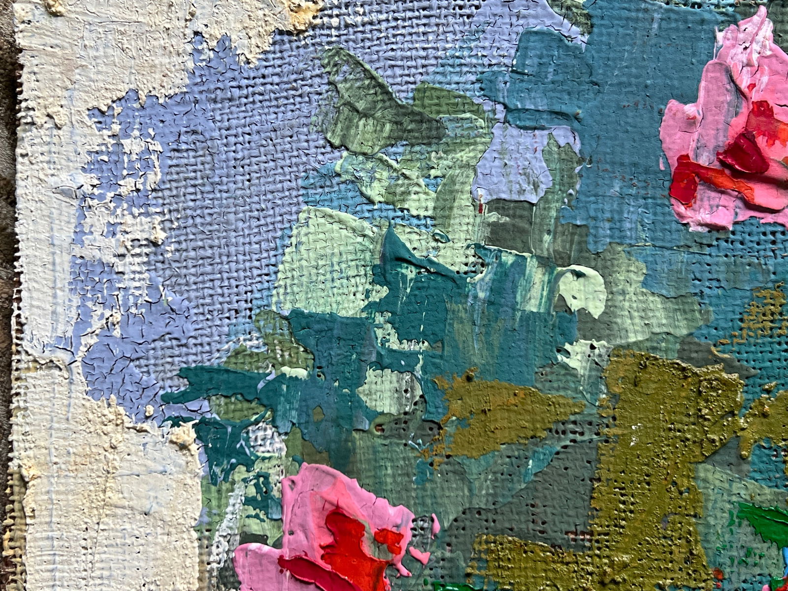 Oil painting flowers K. Leonid - 2