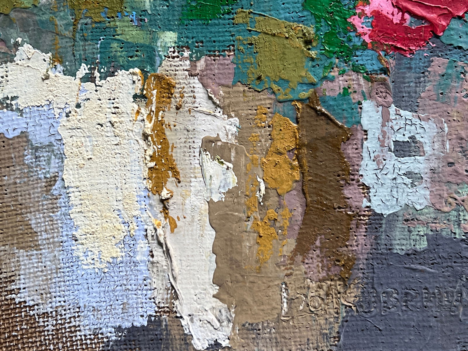 Oil painting flowers K. Leonid - 7