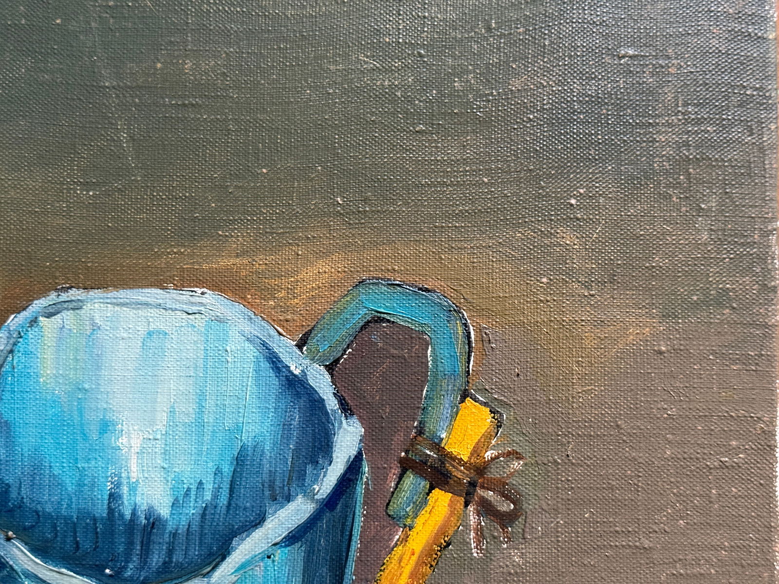 Oil painting with frame Ukrainian still life K. Leonid - 3