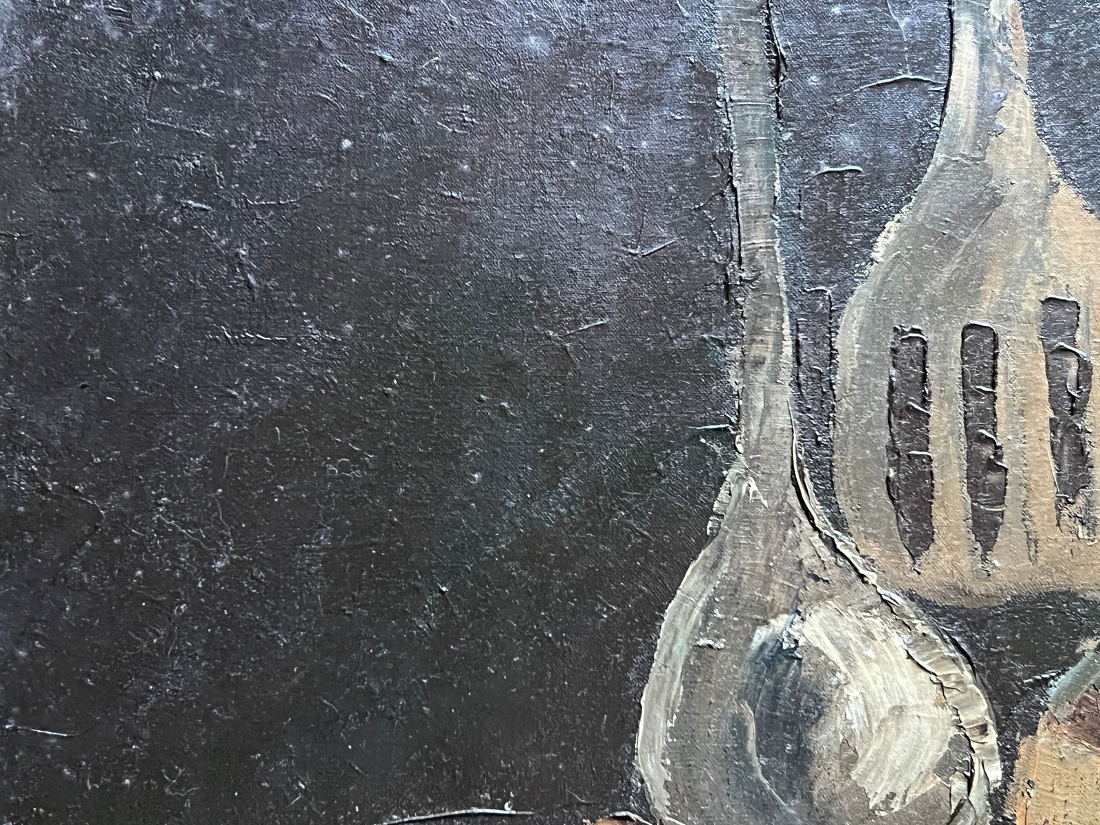 Oil painting with frame Chernobyl K. Leonid - 3