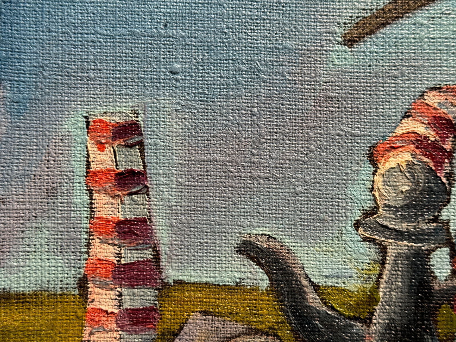 Oil painting with frame Queen K. Leonid - 3