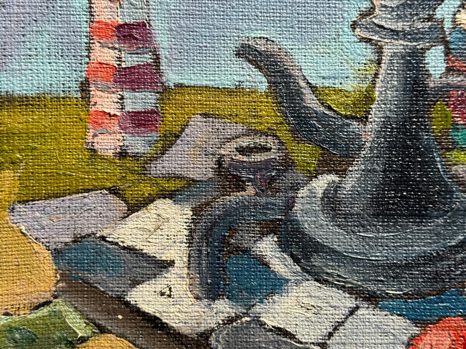 Oil painting with frame Queen K. Leonid - 4