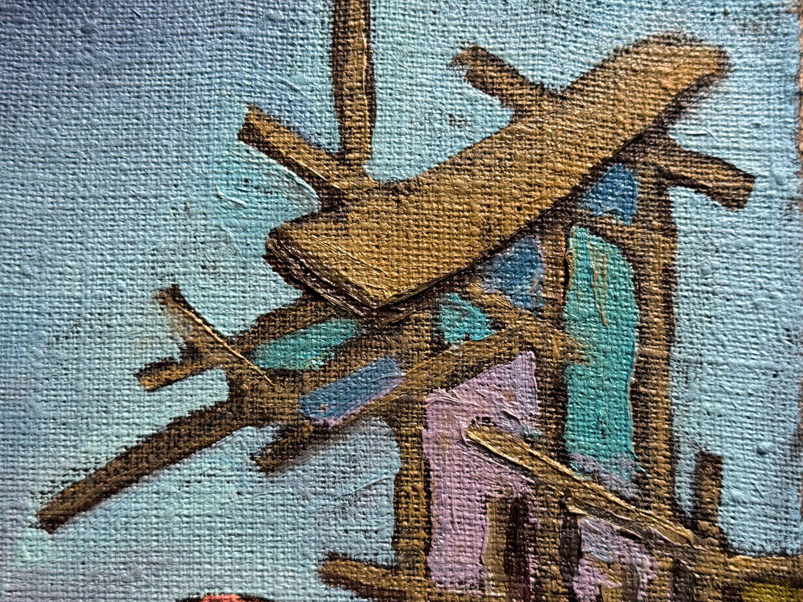 Oil painting with frame Queen K. Leonid - 8