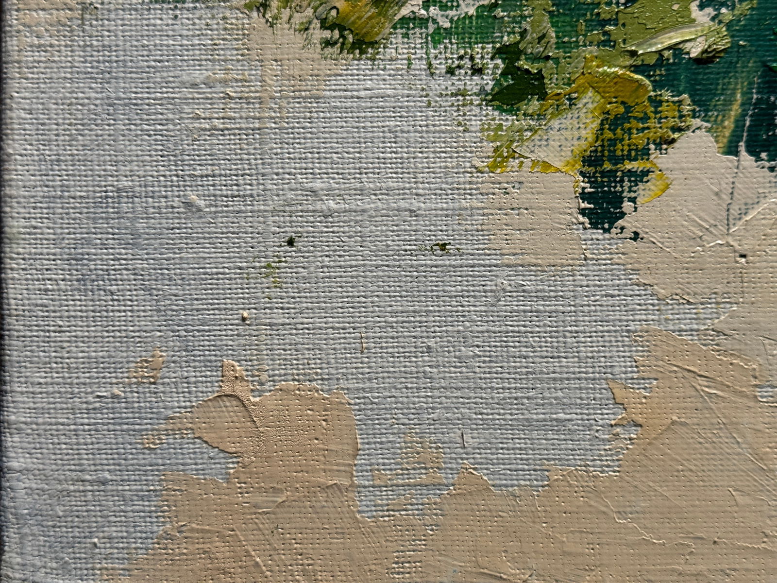 Oil painting with frame Flowers K. Leonid - 4