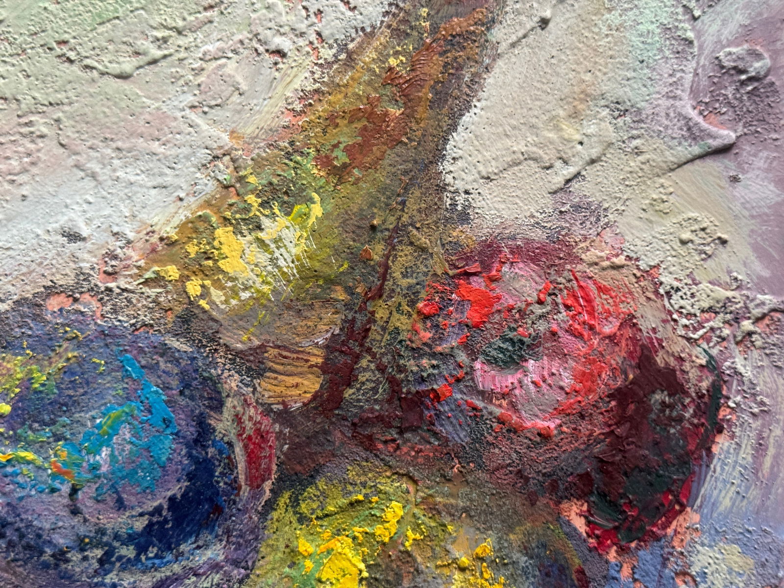 Acrylic painting with frame Fruit K. Leonid - 9