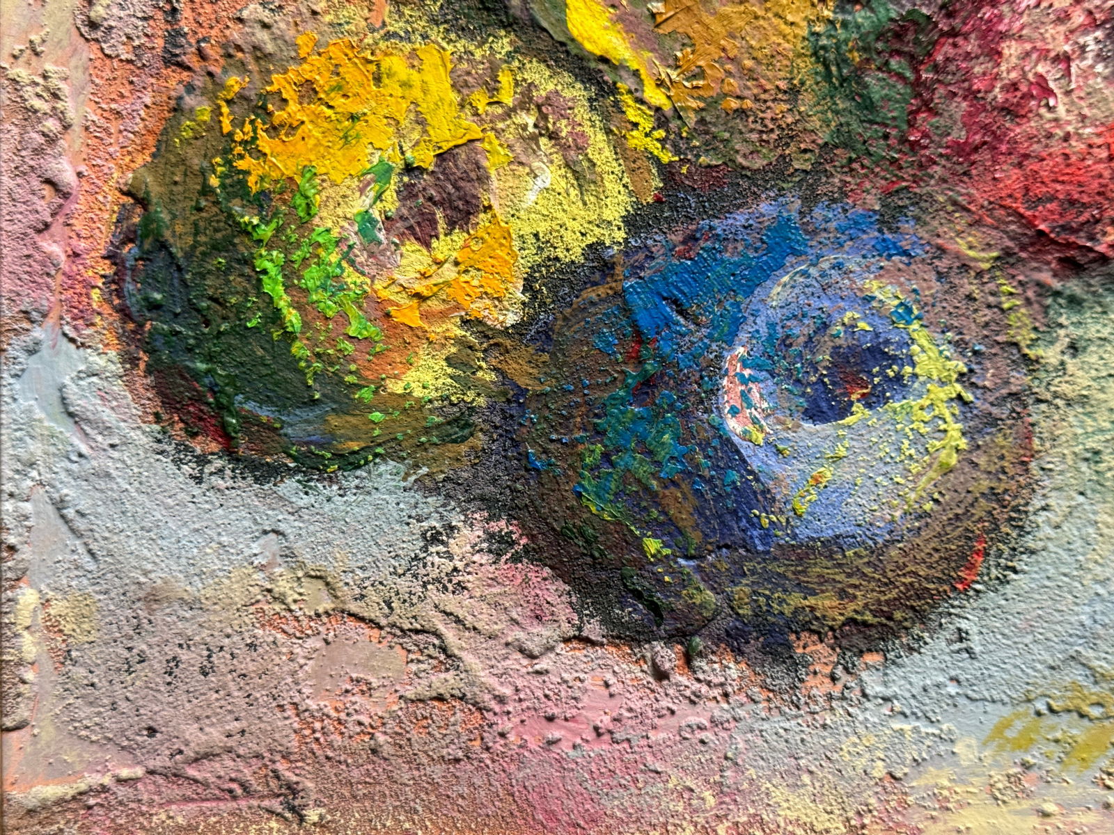 Acrylic painting with frame Fruit K. Leonid - 4