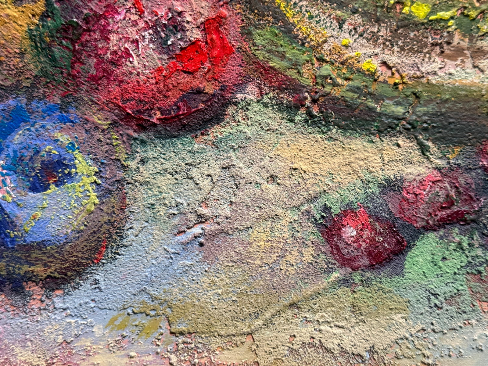 Acrylic painting with frame Fruit K. Leonid - 5