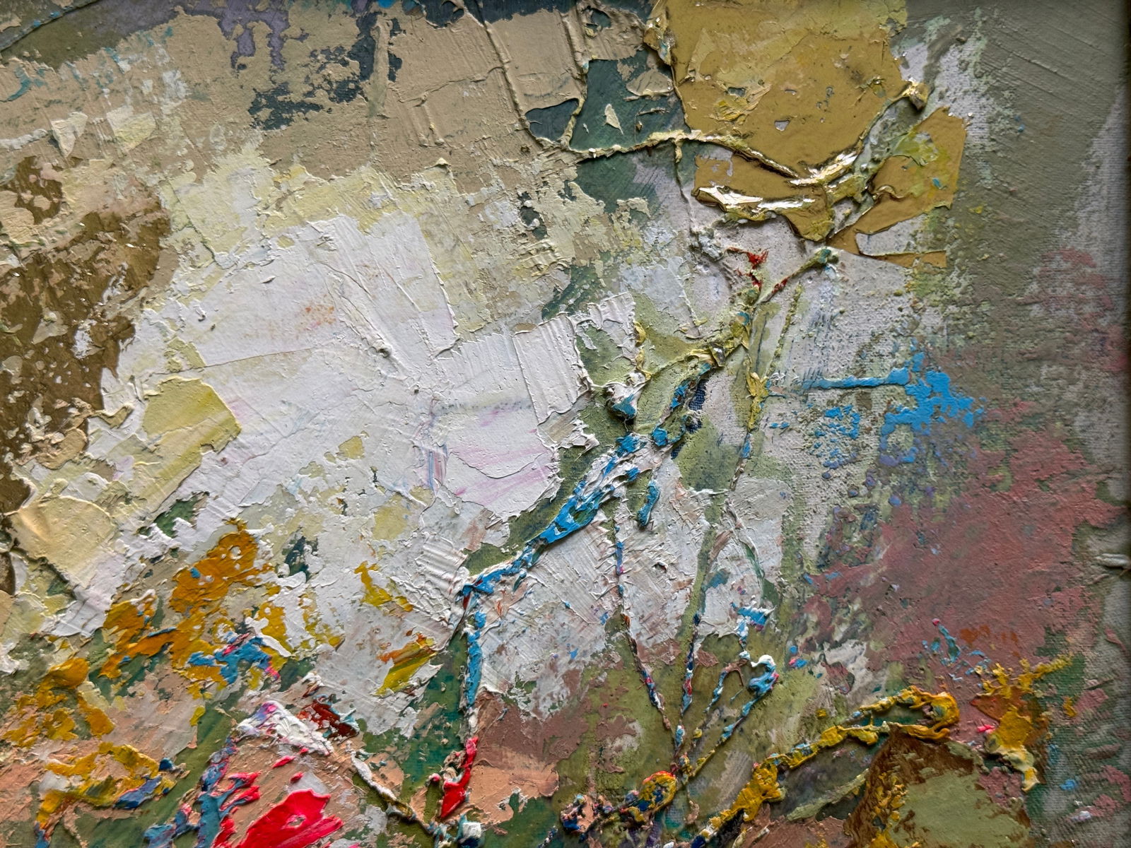 Abstract Oil painting with frame perception K. Leonid - 4