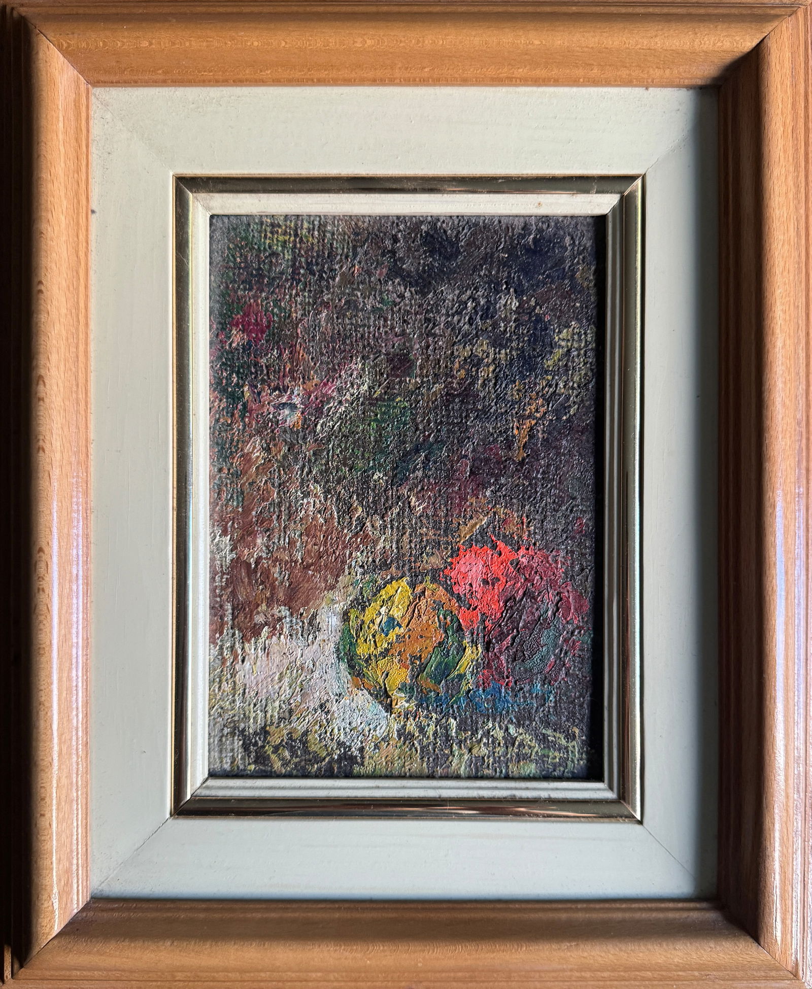 Abstract Oil painting with frame Still life K. Leonid (1 of 6)