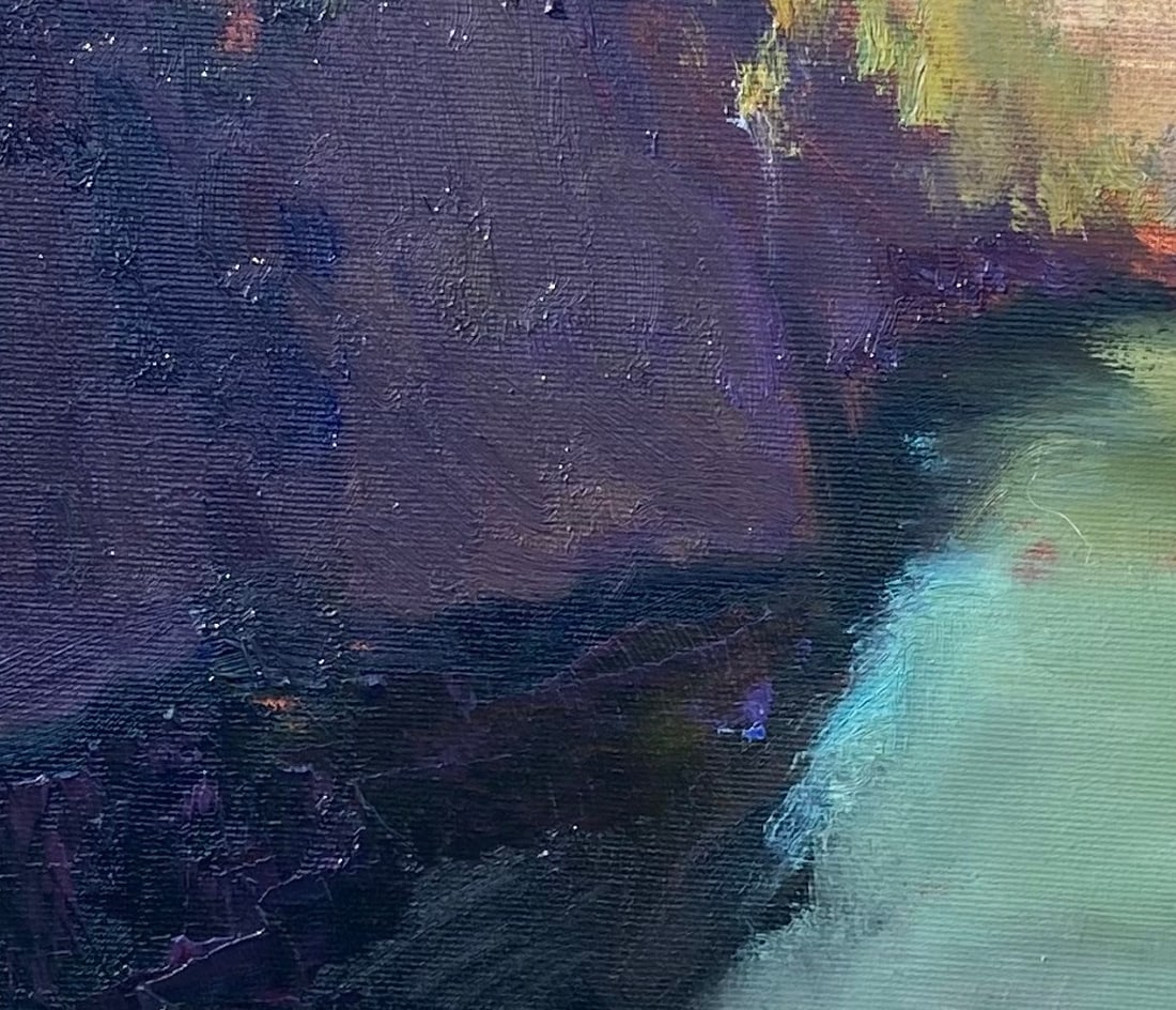 Oil painting Cliff Yulia D. - 9