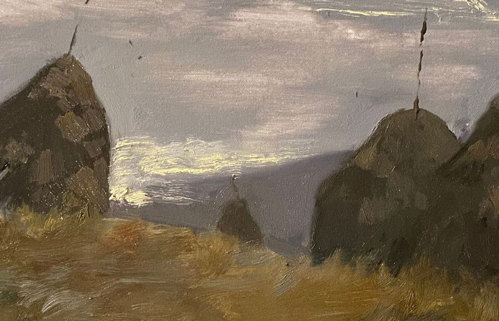 Oil painting Field Yulia D. - 10