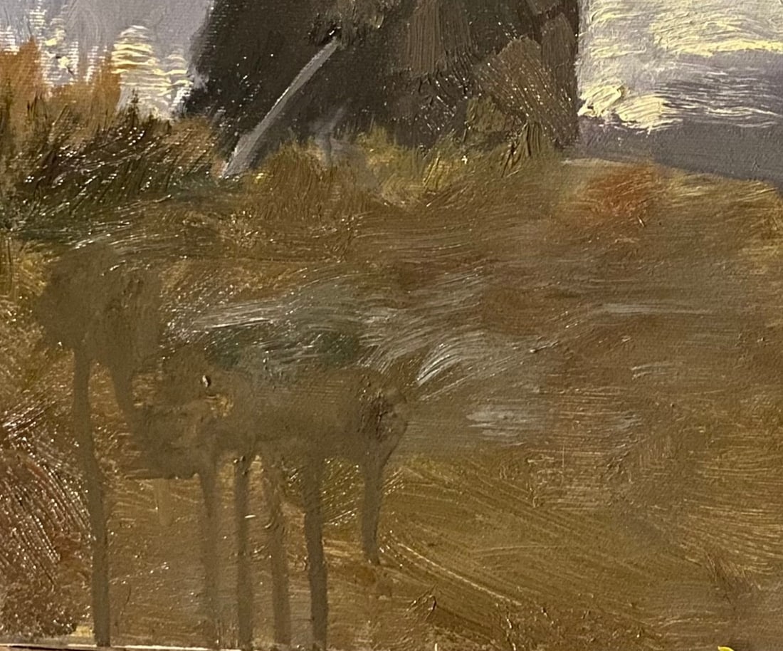 Oil painting Field Yulia D. - 6