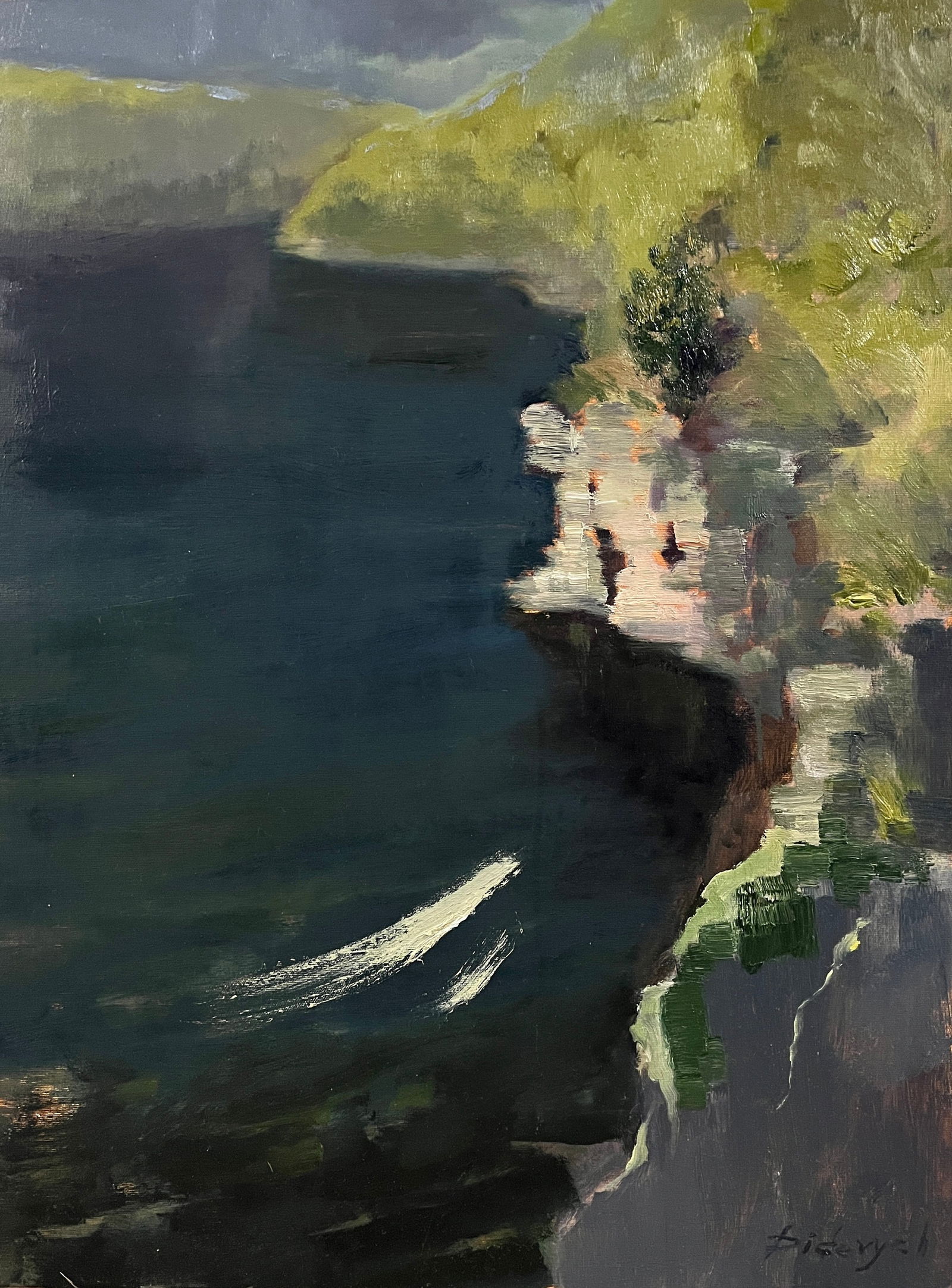 Oil painting Waves Yulia D.: Title: Oil painting Waves Yulia D. Description: 51YD Painter: Yulia D. Size: 60x80 cm/23.62x31.49 inches Components: oil, canvas Original painting from our collection ERA: 2026 Short information: Yuli