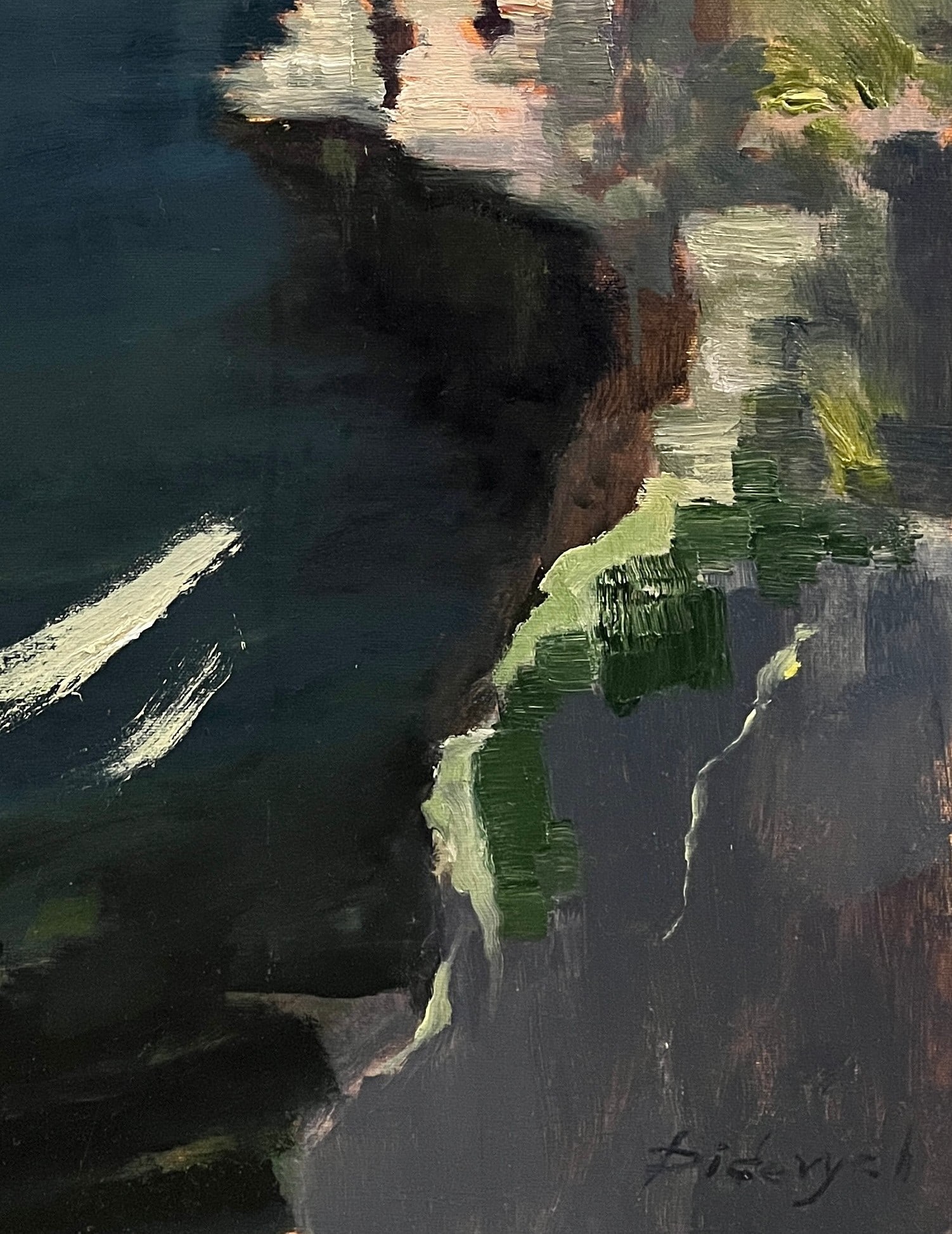 Oil painting Waves Yulia D. - 5