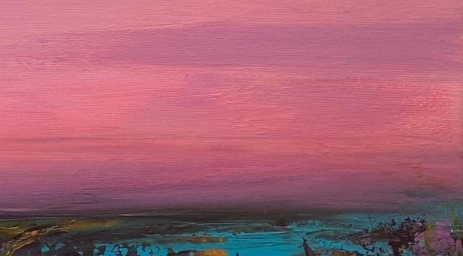 Acrylic painting The path home Igor Kutsenko - 2