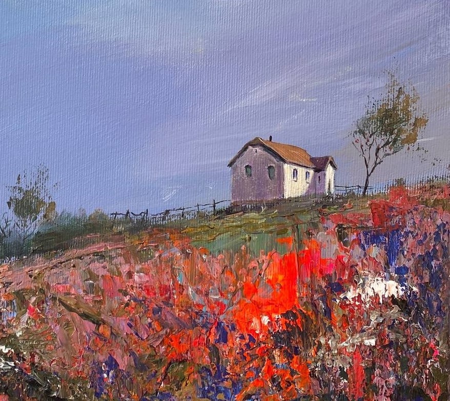 Acrylic painting Summer herbs Igor Kutsenko - 4