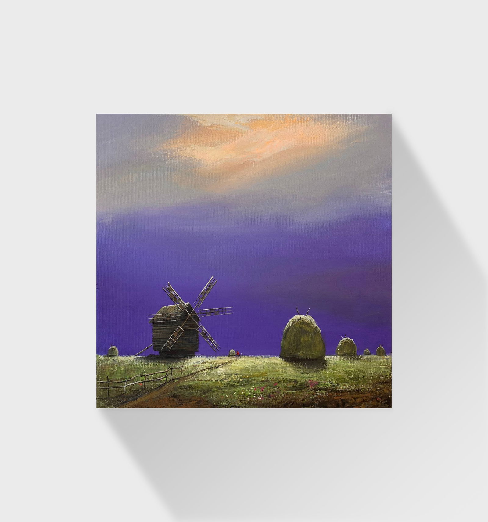 Acrylic painting Hay Igor Kutsenko - 10