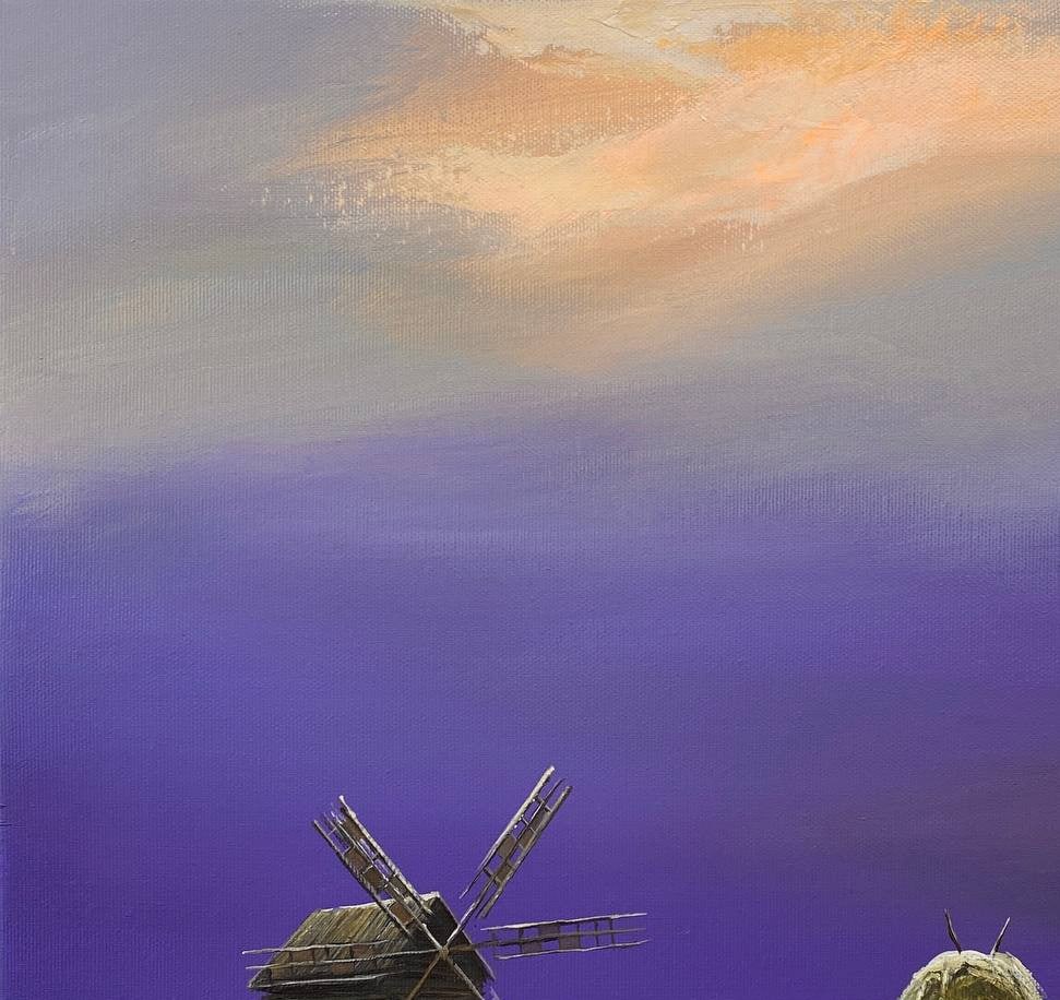 Acrylic painting Hay Igor Kutsenko - 2