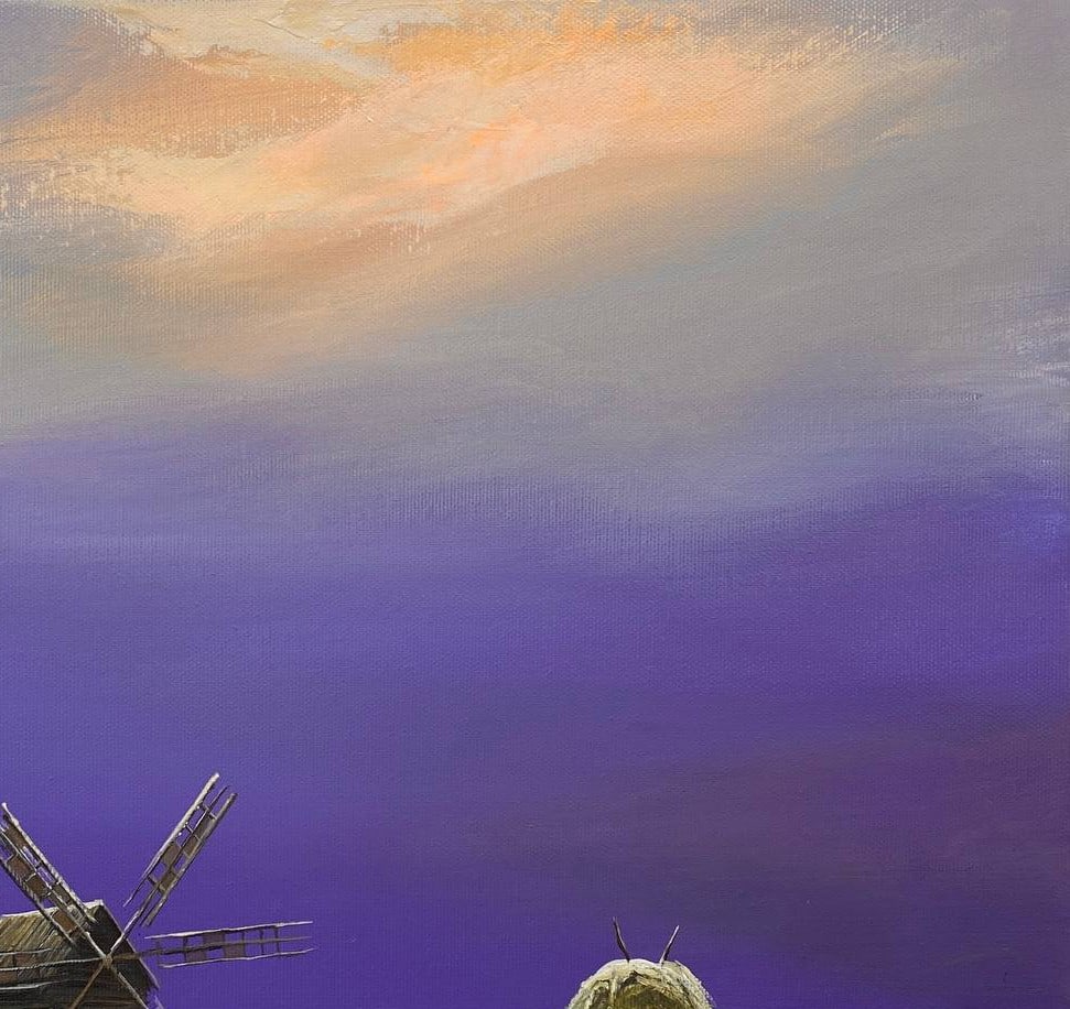 Acrylic painting Hay Igor Kutsenko - 3