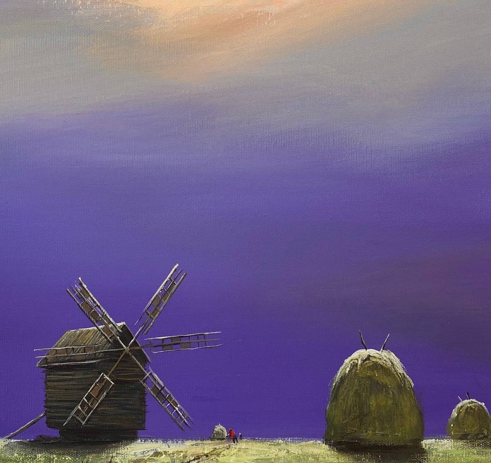 Acrylic painting Hay Igor Kutsenko - 7