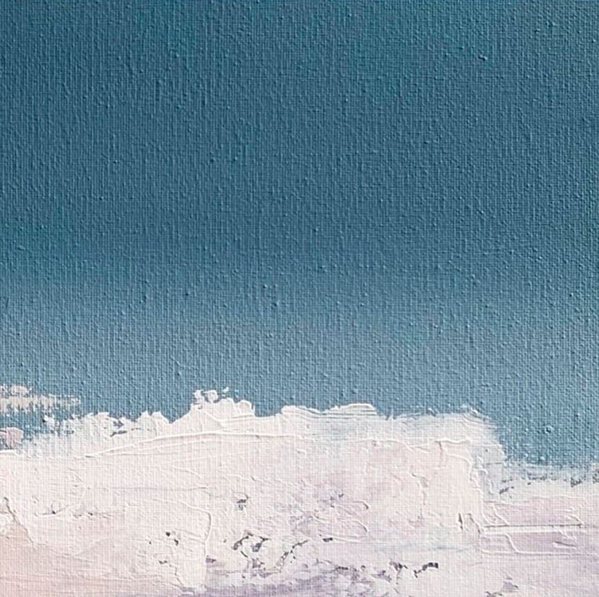 Oil painting House on the field Ukrainian painter - 7