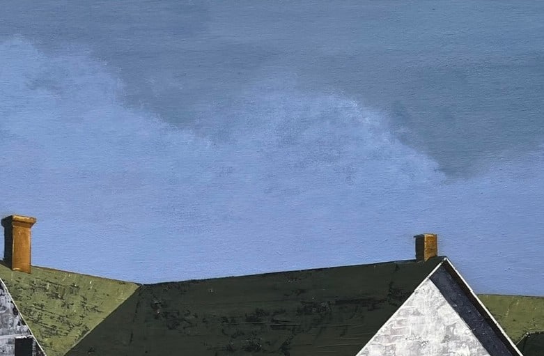 Oil painting House Ukrainian painter - 9