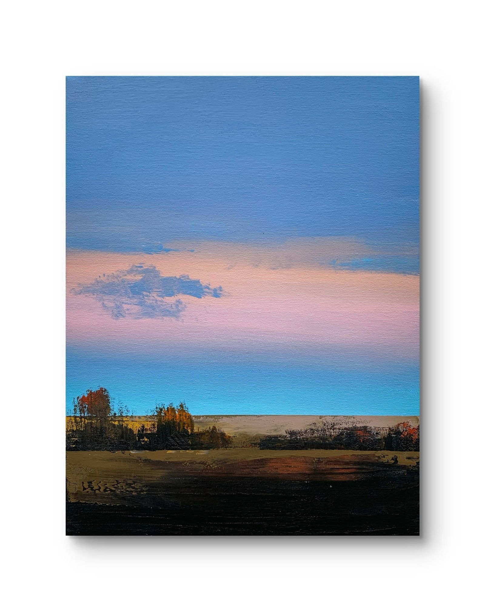 Oil painting Rural horizon Ukrainian painter - 2