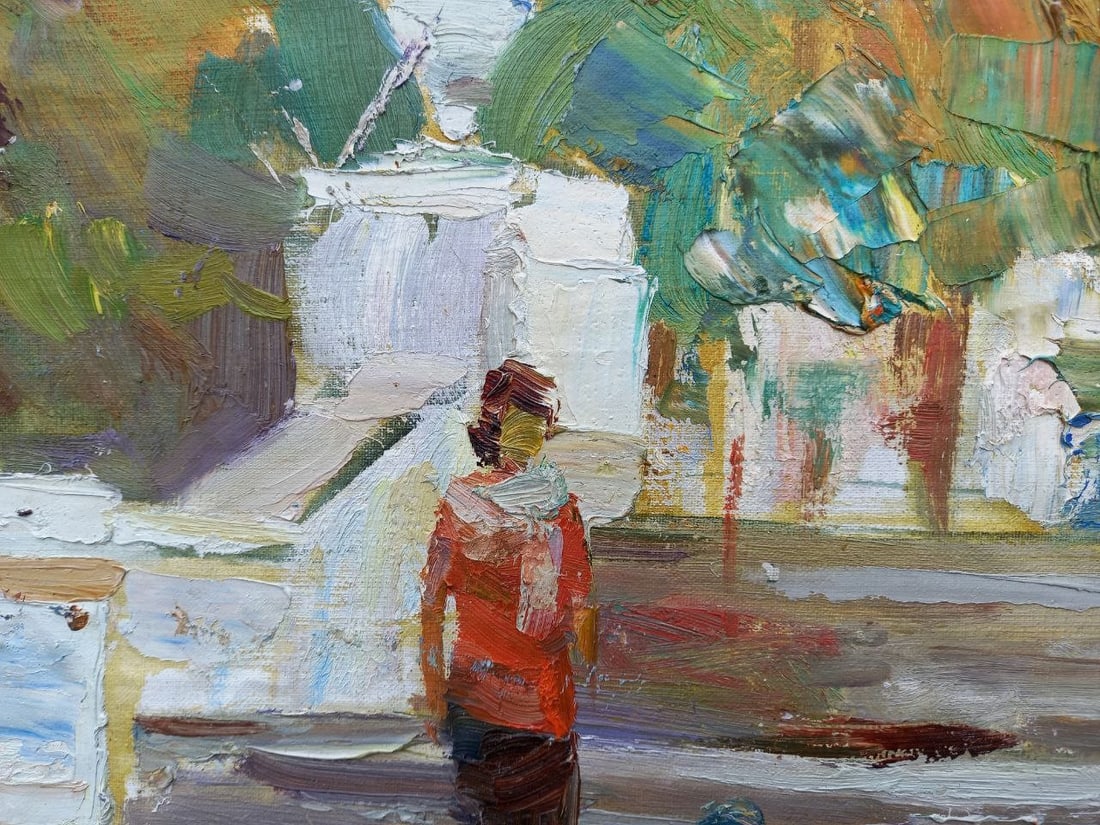 Oil painting Square Alex Ditriev - 2