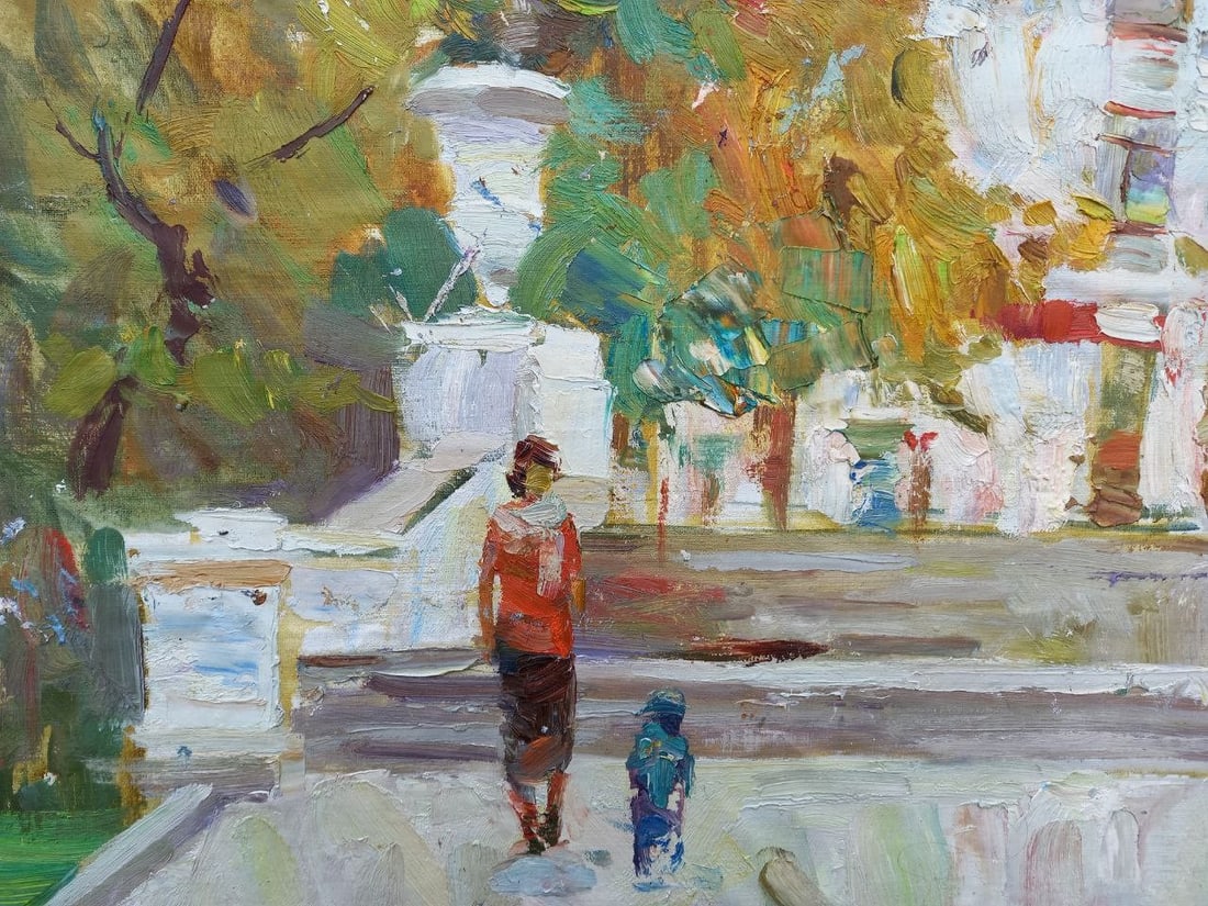 Oil painting Square Alex Ditriev - 7