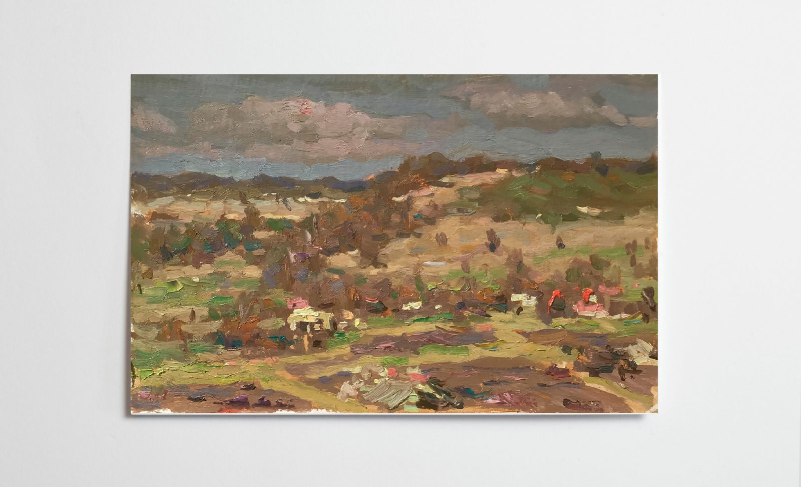 Oil painting Homeland Sergey Ivanovich Animov - 12