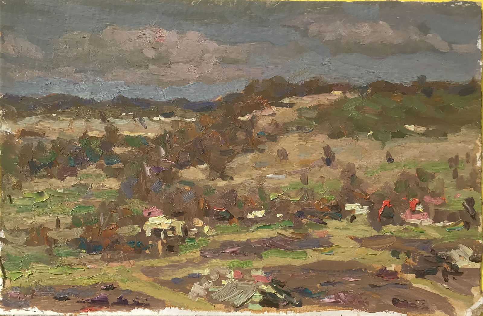 Oil painting Homeland Sergey Ivanovich Animov - 2