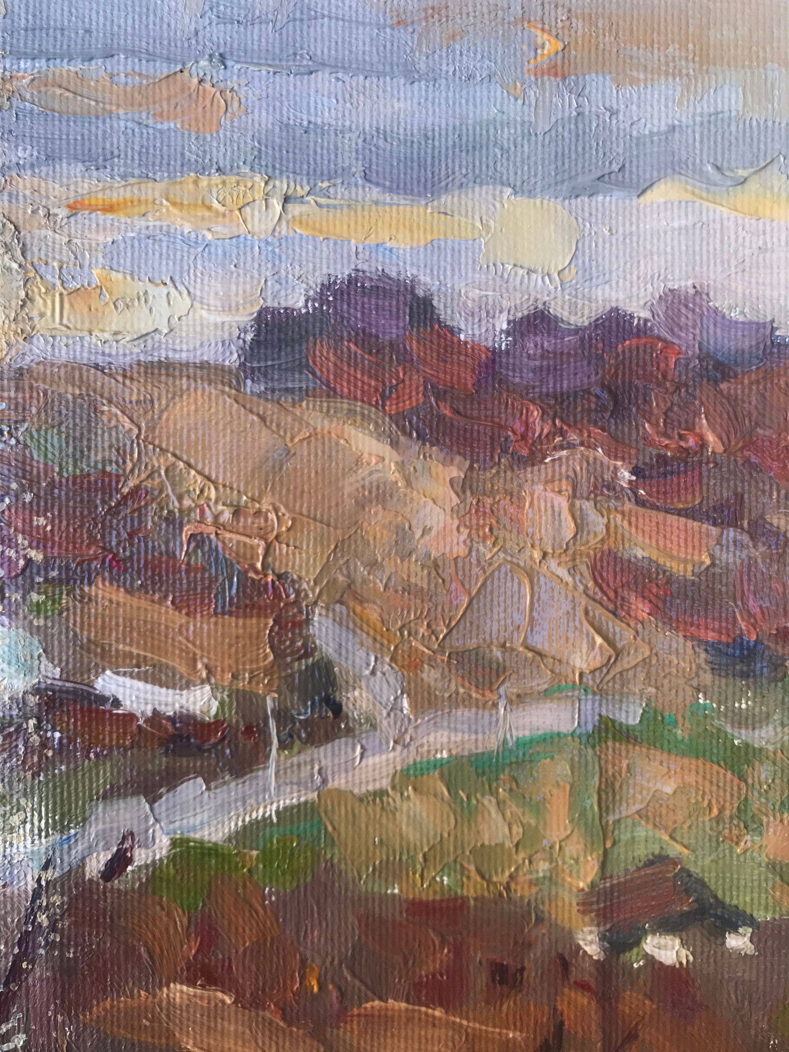 Oil painting Sunset Sergey Ivanovich Animov - 7