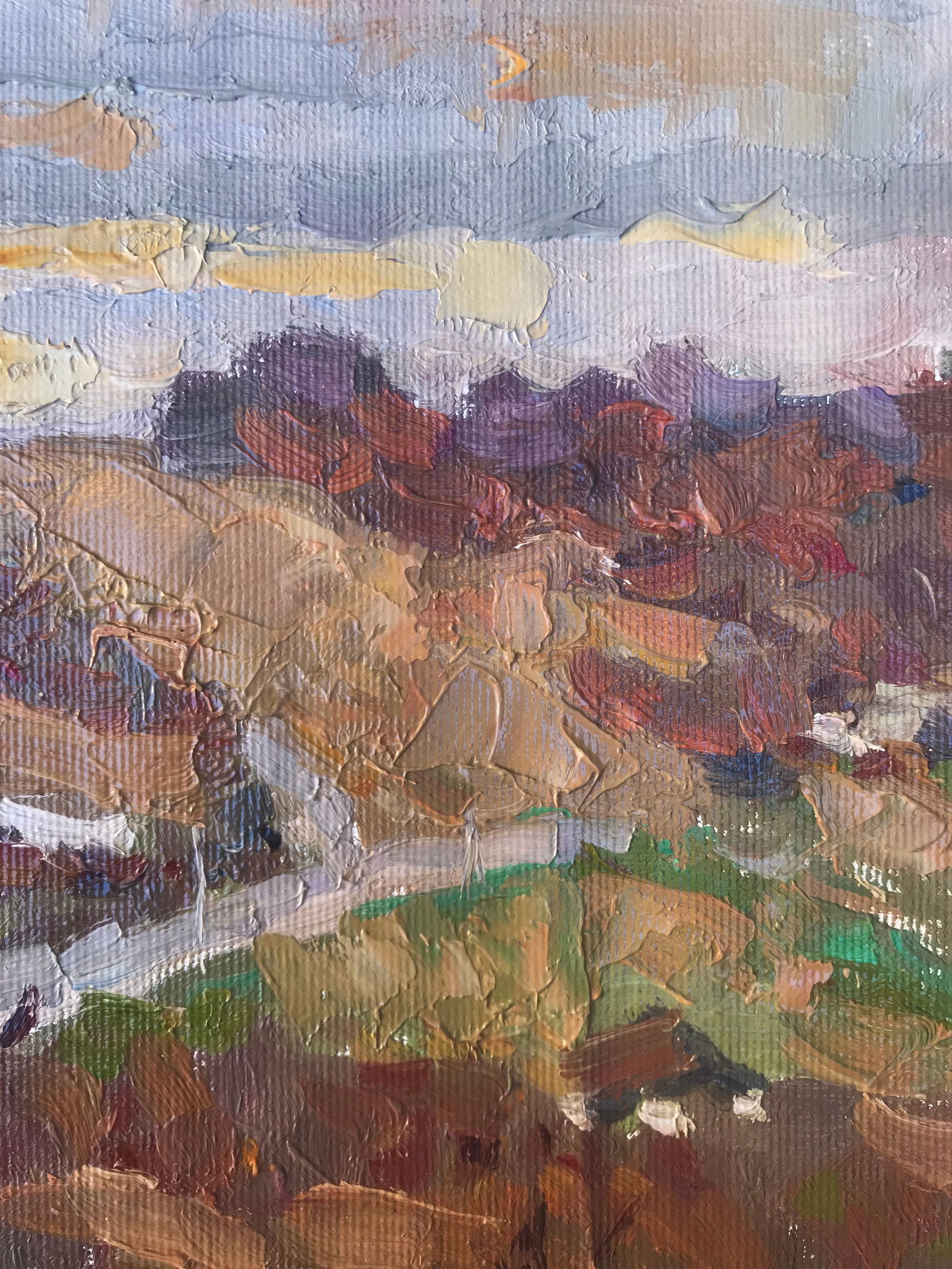 Oil painting Sunset Sergey Ivanovich Animov - 8