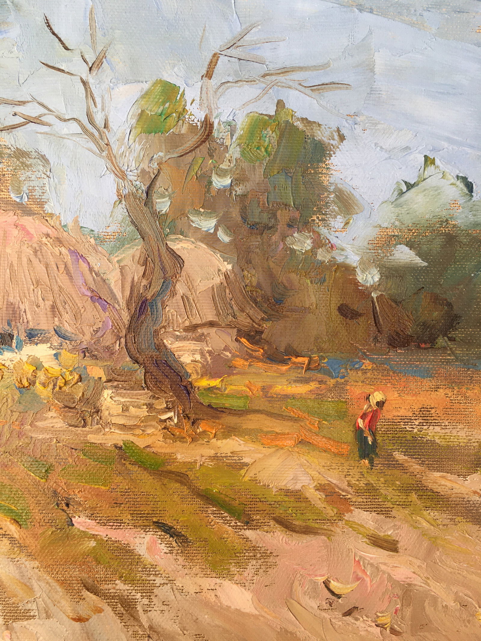 Oil painting Grandma's House Sergey Ivanovich Animov - 10