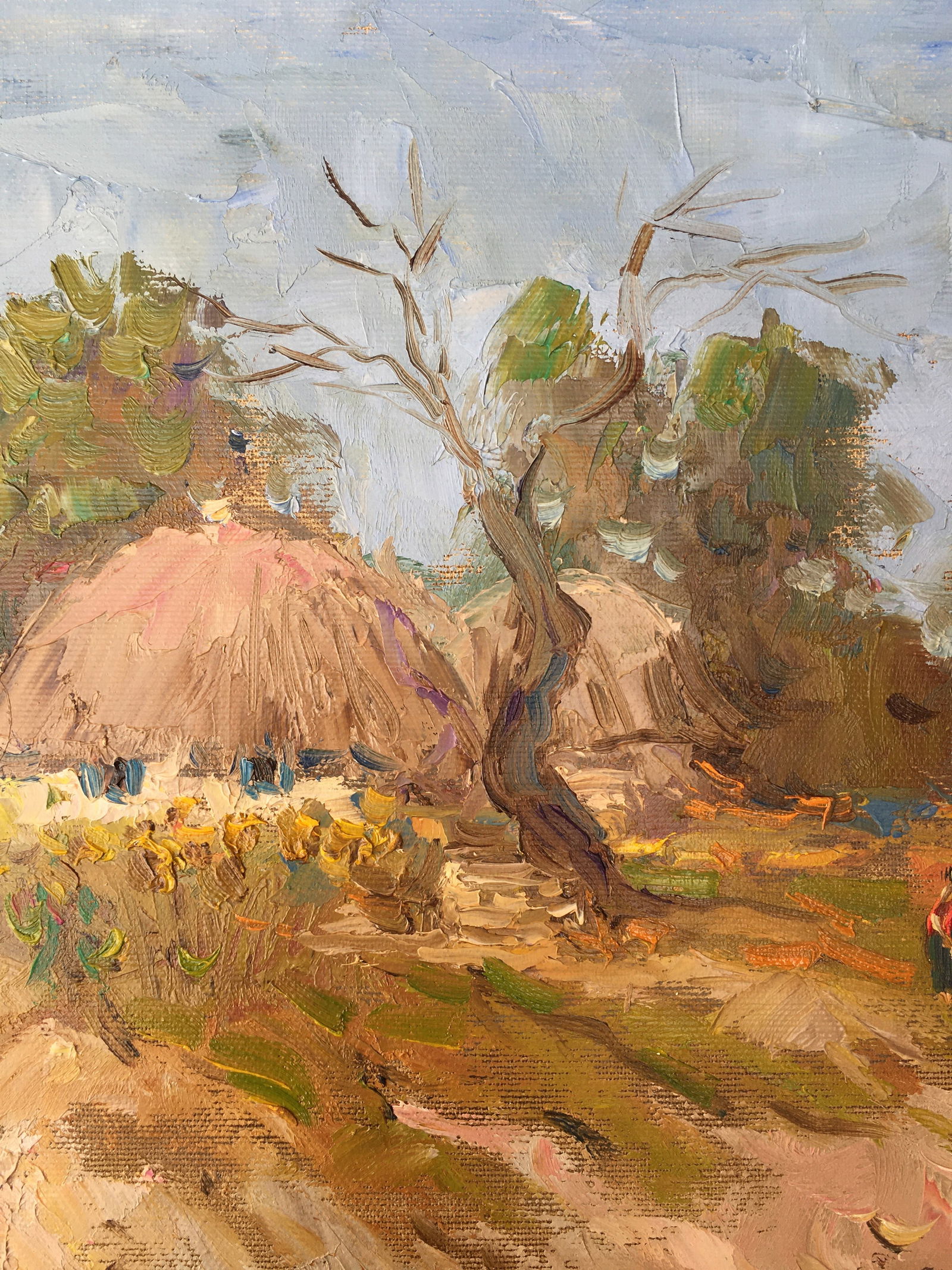 Oil painting Grandma's House Sergey Ivanovich Animov - 7