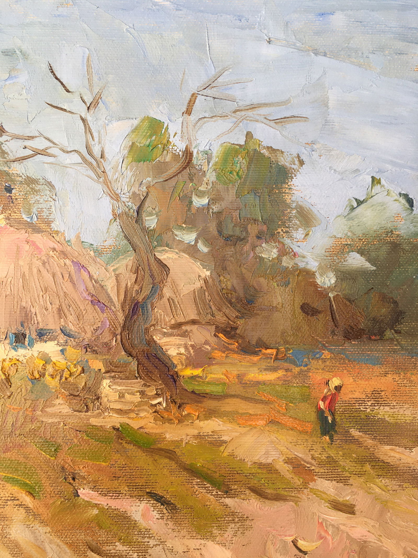 Oil painting Grandma's House Sergey Ivanovich Animov - 8