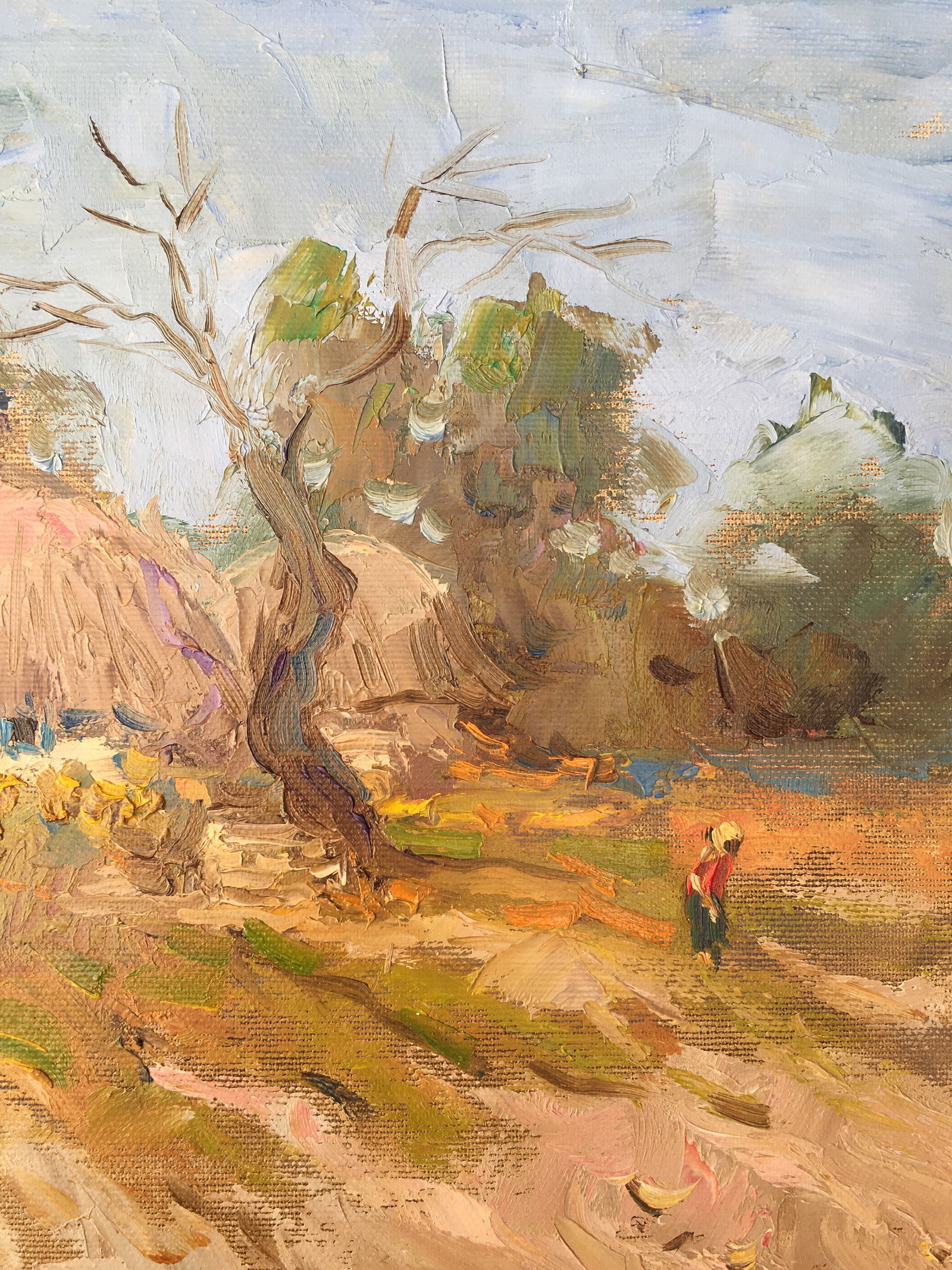 Oil painting Grandma's House Sergey Ivanovich Animov - 9