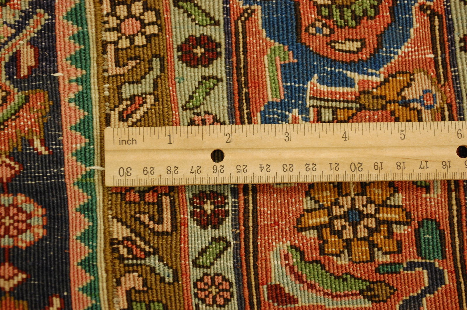 Persian BIJAR RUG 6'8" x 9'5" - 10
