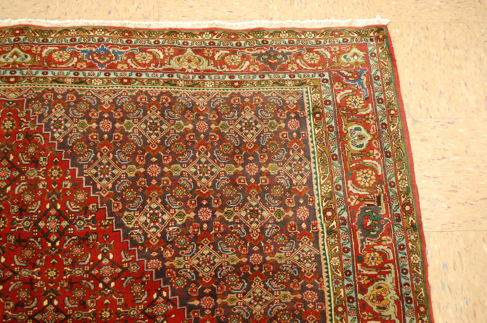 Persian BIJAR RUG 6'8" x 9'5" - 5