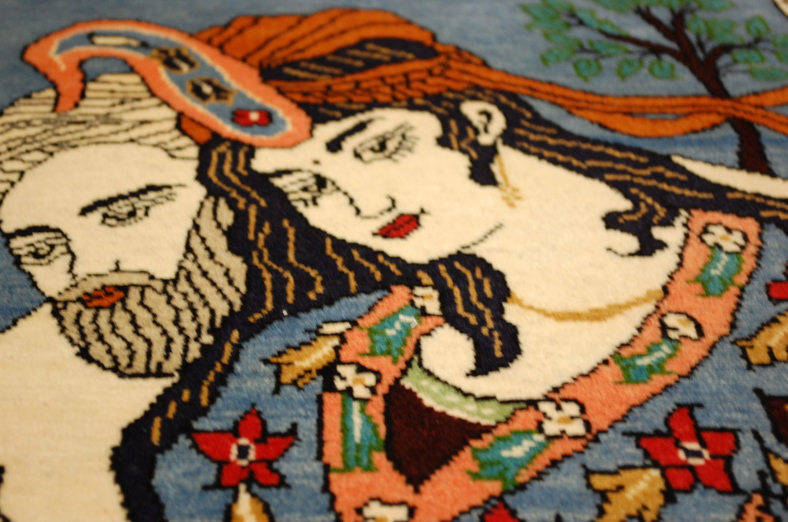 Persian SAROUK ,2'5" x 3'2" - 5