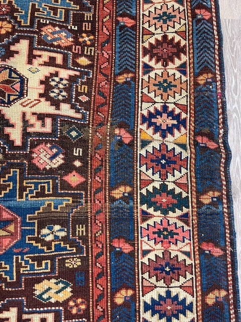 Square size Indo -persian Heriz-5201 - 3
