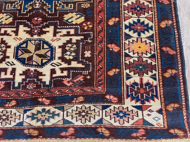Square size Indo -persian Heriz-5201 - 4
