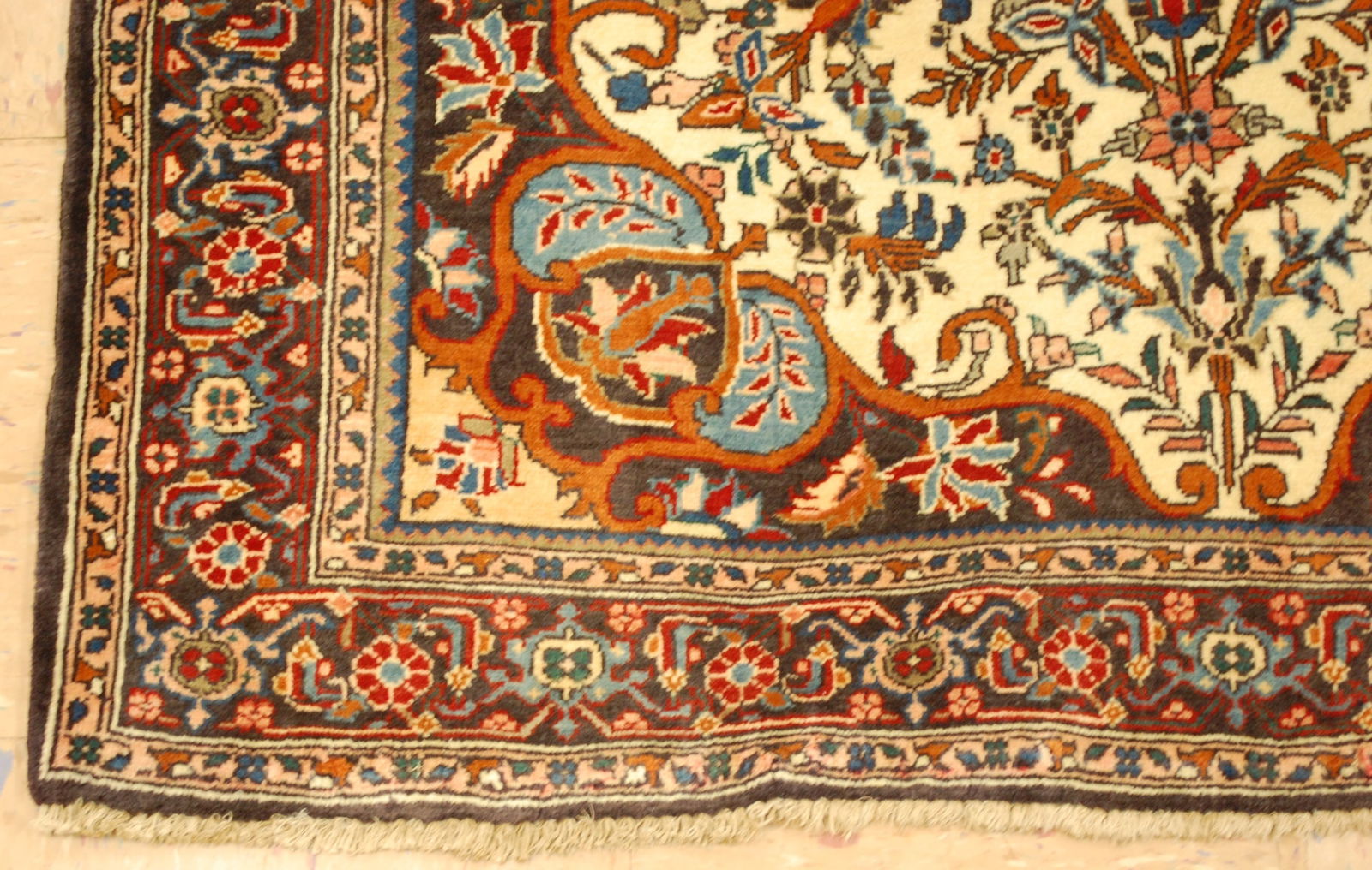 Persian BIJAR RUG, 3'9" x 5'2" - 3