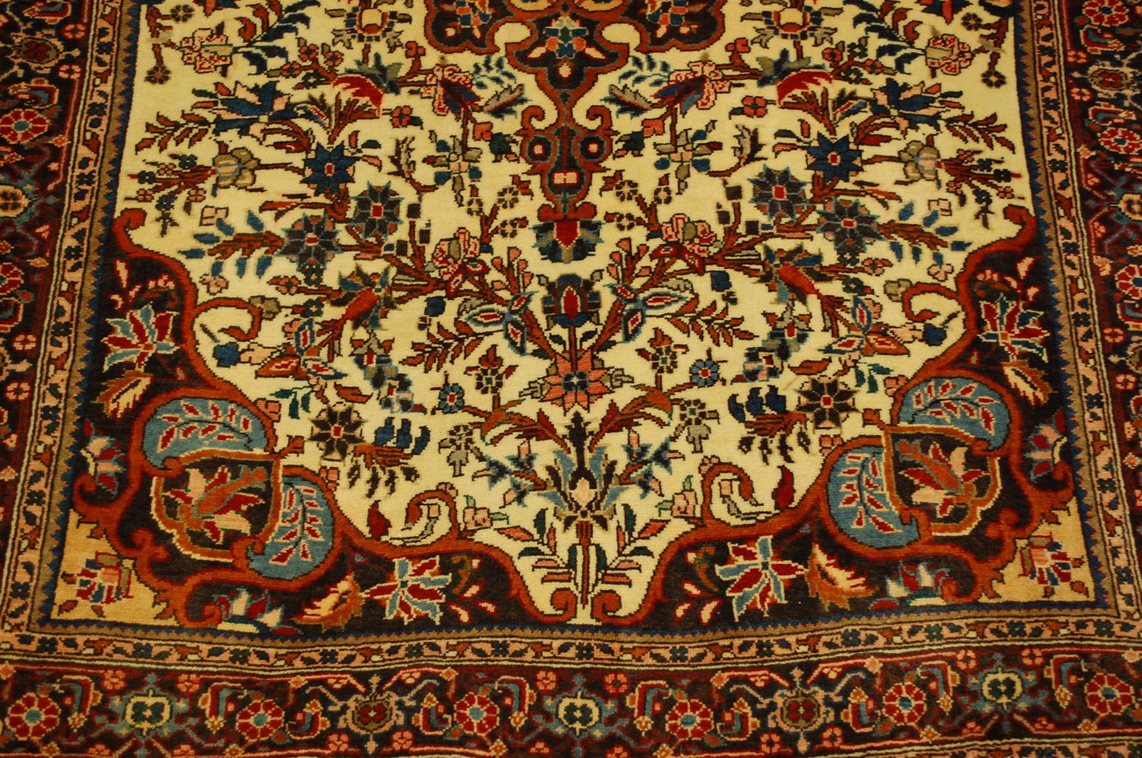 Persian BIJAR RUG, 3'9" x 5'2" - 6