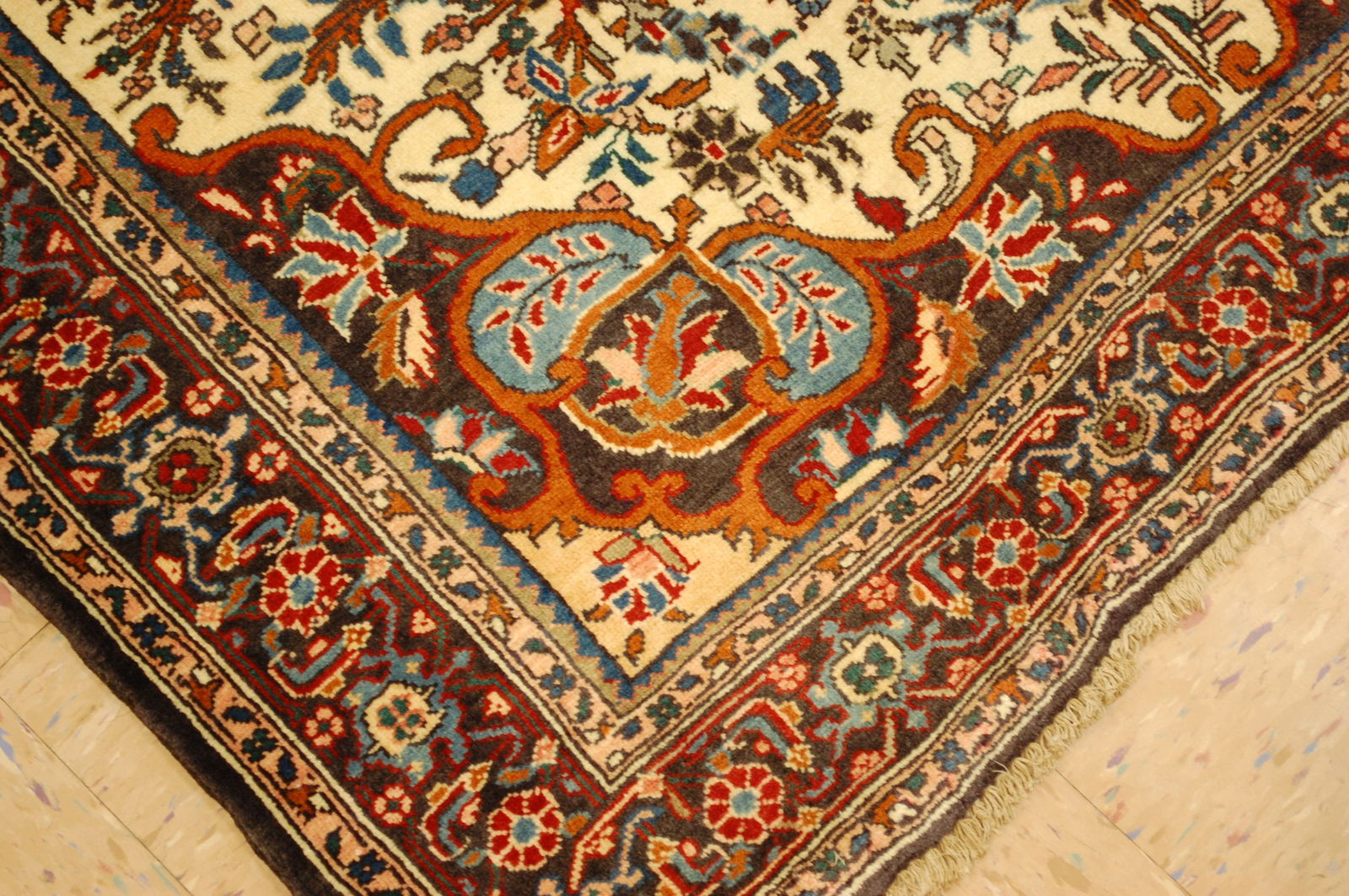 Persian BIJAR RUG, 3'9" x 5'2" - 7