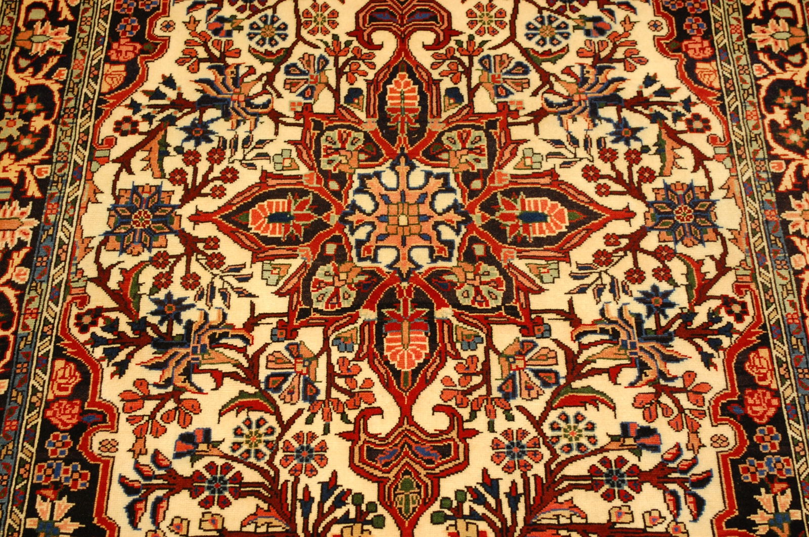 Persian BIJAR RUG 3'9" x 5' - 12