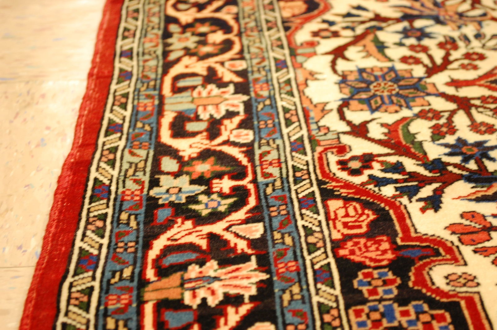 Persian BIJAR RUG 3'9" x 5' - 9